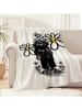 G-D-Dragon P-Peaceminu-Sone Blanket  Warm Comfort  Soft Plush Blanket For Sofa Living Room Office Bedroom Travel Gift