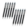 Sakura Color Products Ball Sign iD Plus Night Black 0.5mm, 10-Pack Gel Ink Ballpoint Pen GBR355#43(10) - Premium Feel, Easy Grip, Smooth Writing, Low