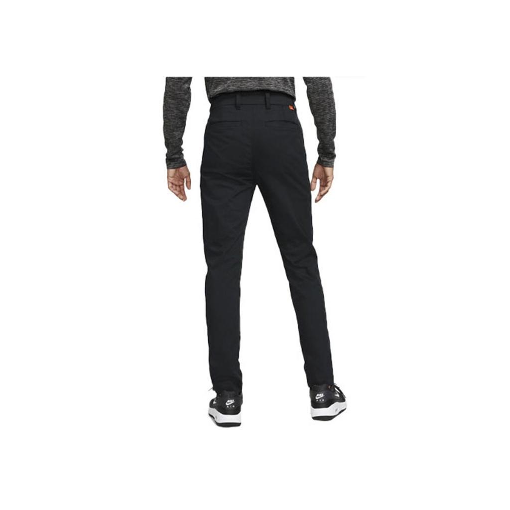 Nike Dri-Fit UV Slim-Fit Solid Color Golf Long Casual Pants Men Bottoms Black DA4131-010