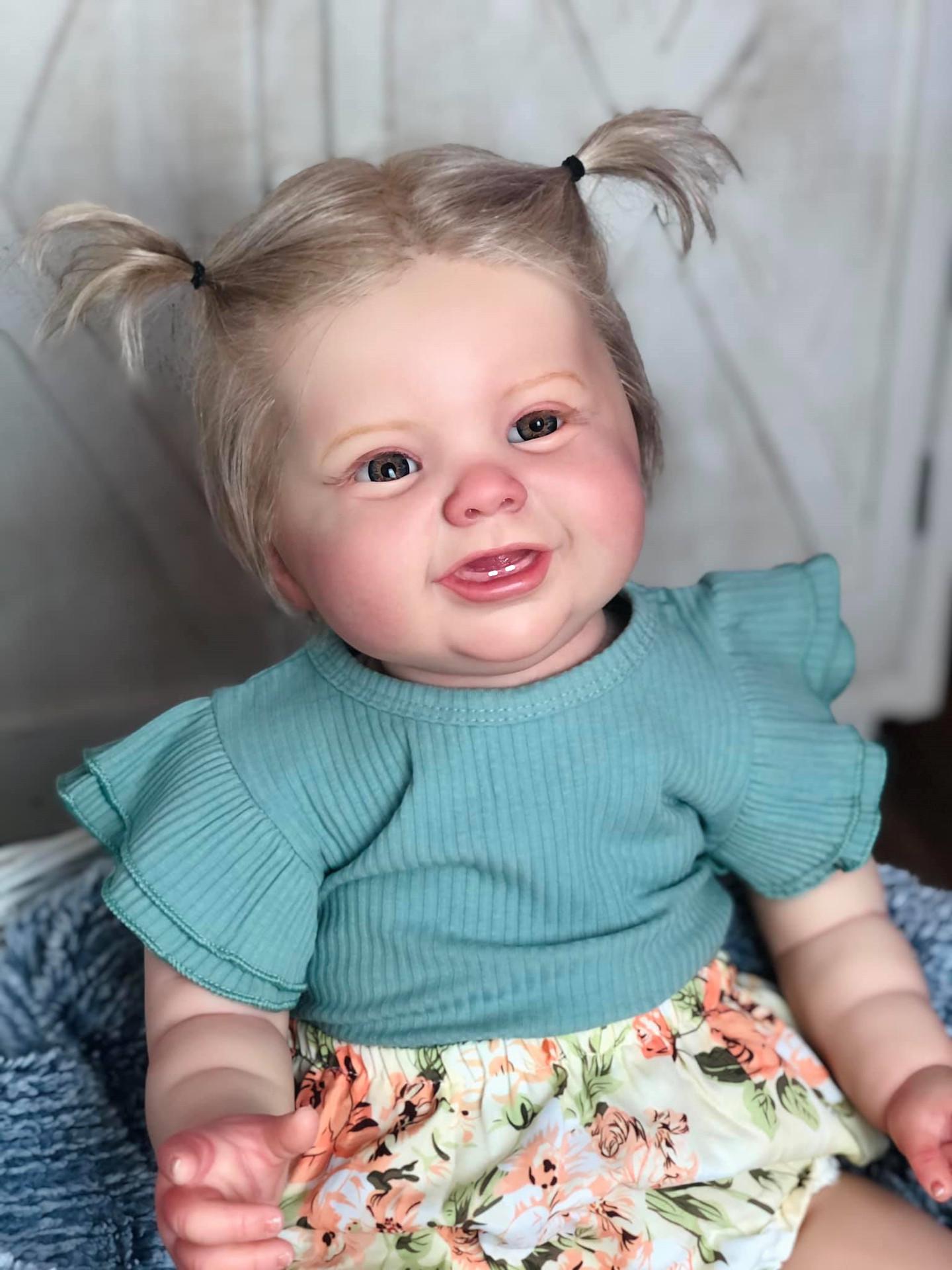 60cm Realistic Reborn Baby Doll - Kodi with Handmade 3D Painted Veins 60 cm