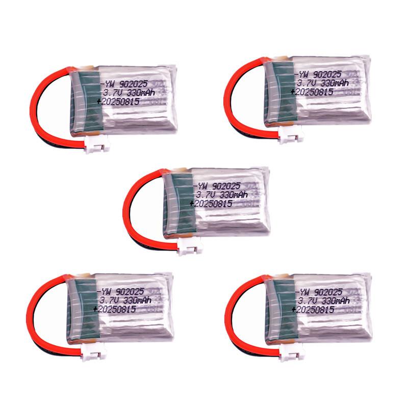 New Upgrade 902025 3.7V 330mAh PH2.0 Mini Drone Battery For Mini RC Quadcopter RC Car Mini RC Toys Parts Battery with Charger