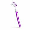 1Pc Double Sided Denture Toothbrush Cleaning Brush Invisible Braces Retainer Cleaner Descaling Brush