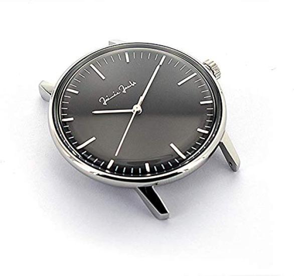 Jaimie Jacobs ZEGAREK MAXVORSTADT MIDNIGHT, SUNRISE Zegarek na rękę, Wyprodukowano w Niemczech (Wybierz: Czarny, Obudowa: Srebro)