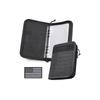 Pitozer All-in-One Tactical Notebook Padfolio Ring Binder | Removable A5 6-Ring Binder & 80 Sheets of Refill Paper | Molle Zip Notebook Cover | Gift,