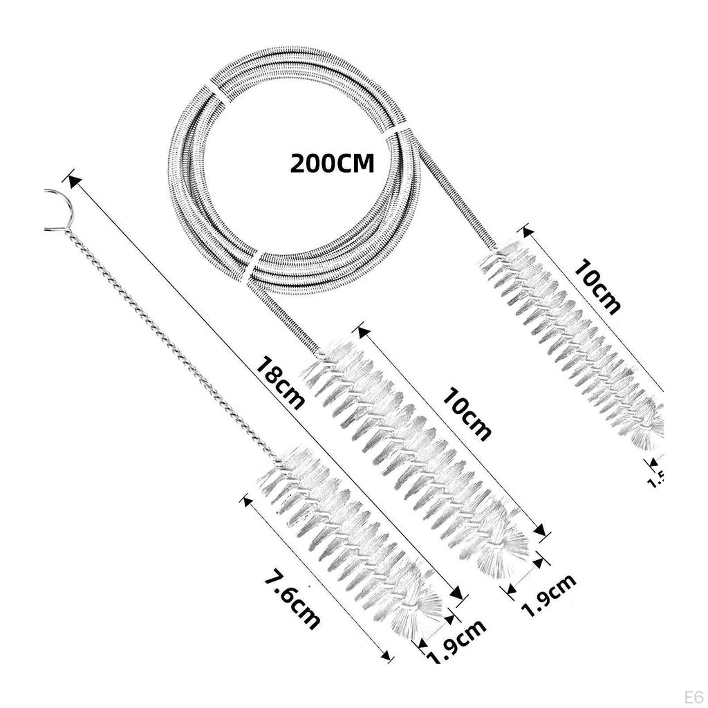 2 Pieces Cpap Tube Cleaning Brushes Flexible,Convenient,High Performance,Easy To Use,Machine Cleaner
