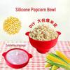 Silicone Microwave Popcorn Maker with Handle