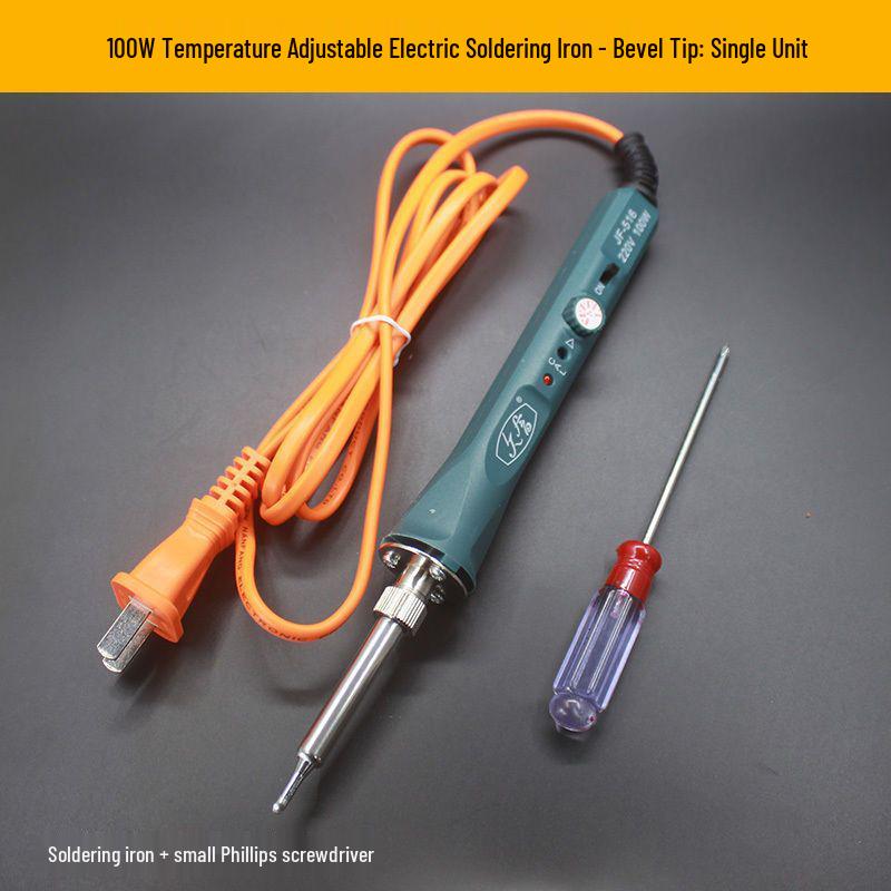60W Adjustable Temperature Soldering Iron Kit for Electronic Repair - Long Life Inner Heating Type