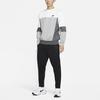 Nike Felpa Sportiva con Pannelli Girocollo in Pile Uomo Top Bianco CZ9967-100