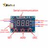 5V DC 12V 24V1Hz-150Khz Signal Generator Module Adjustable PWM Pulse Frequency Generator Duty Cycle TTL LCD for Electrical Tool