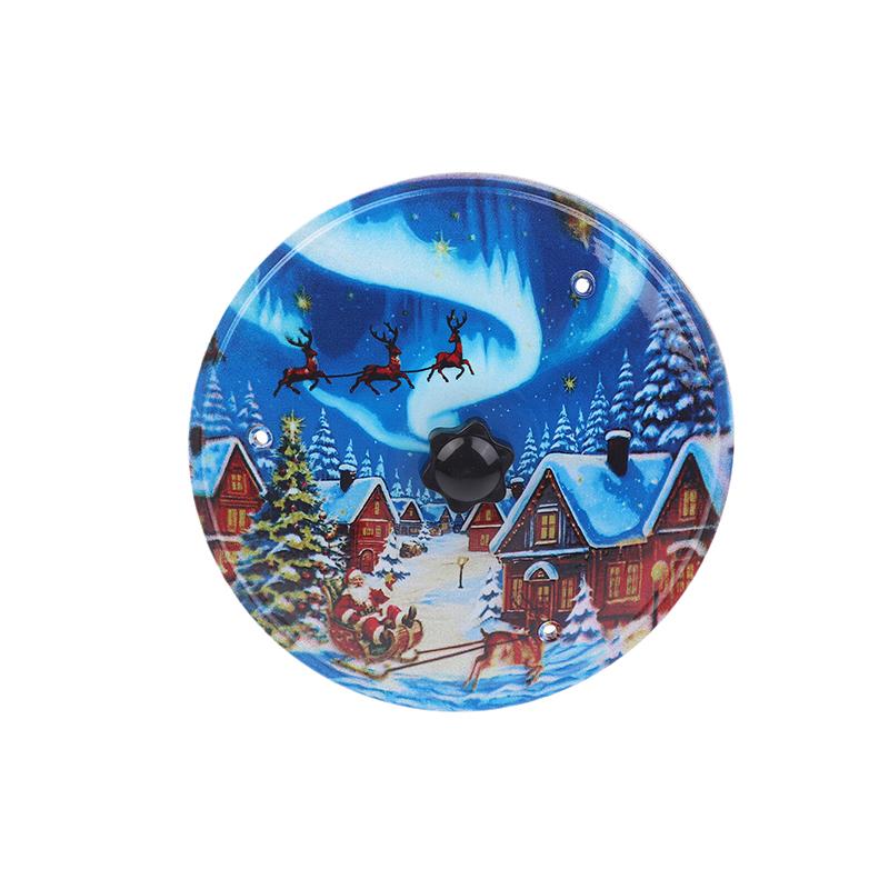 

Christmas Musical Saucer Car Crash Cymbal Alloy Car Crash Drums Cymbal Air Vent Drum Mini Drum Easy To Install Clip-On Mini For