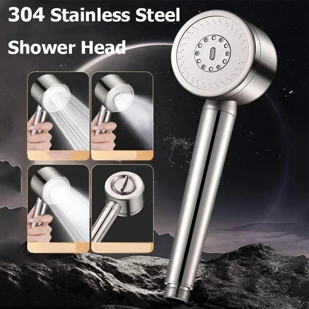 3 Mode Shower Head in Premium Stainless Steel for a Superior Shower Experience