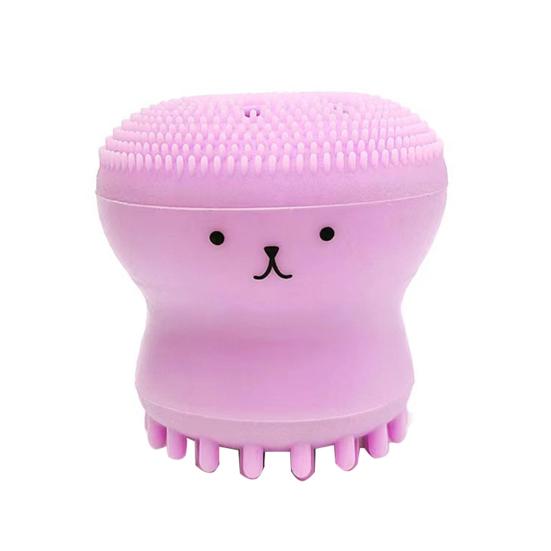 Face Brush Soft Silicone Facial Cleanser Sensitive Skin Deep Pore Cleansing Exfoliating Massage Brush Heads Waterproof Skincare Tool