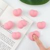 10Pcs Fun Noctilucent Butt Mochi Squishy Squeeze Stereo Relieve Stress Peach Bum Sticker Mobile Phone Decoration Accessories Toy