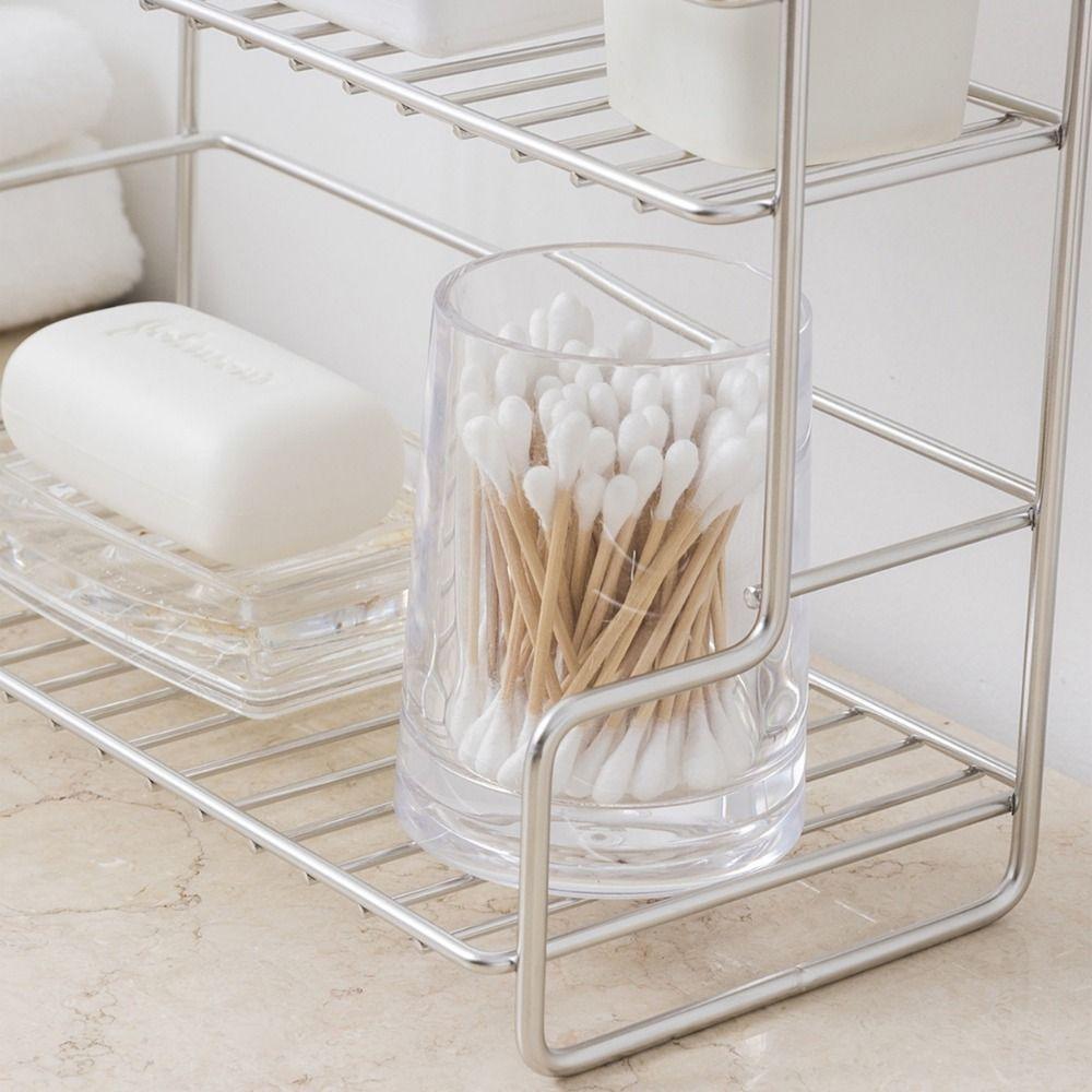 Double-layer Bathroom Storage Rack Modern Kitchen Storage Stand  Home Supplies
