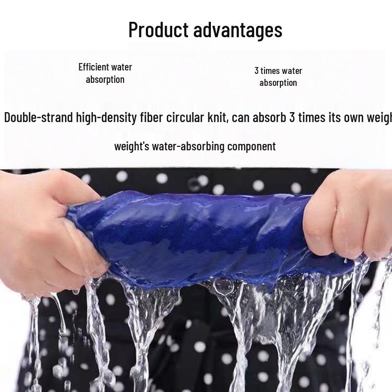 10-Pack Hair Salon Towels - Absorbent, Durable, Non-Shedding Head Wraps