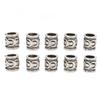 20pcs Alloy Beard Beads Retro Hair Tube Beads Jewelry DIY Pendant for Bracelet Necklace Making