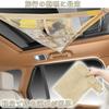 Car ceiling storage Prevents luggage from provides luggage and features adjustable buckle net, 8053 cm, 2-layer type, beige. falling, storage,