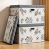 Durable Large Capacity Foldable Storage Box for Clothes & Quilts