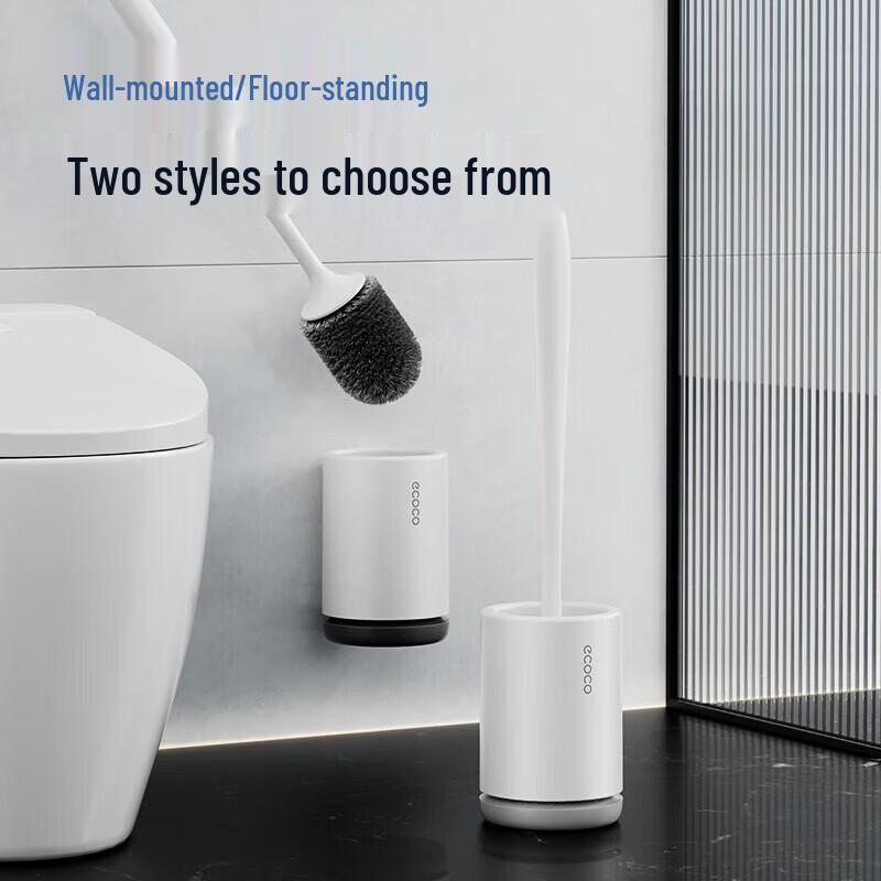 ecoco Wall-Mounted Round Toilet Brush