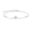 ZHOU DA SHENG S925 Rose Nebula Bracelet