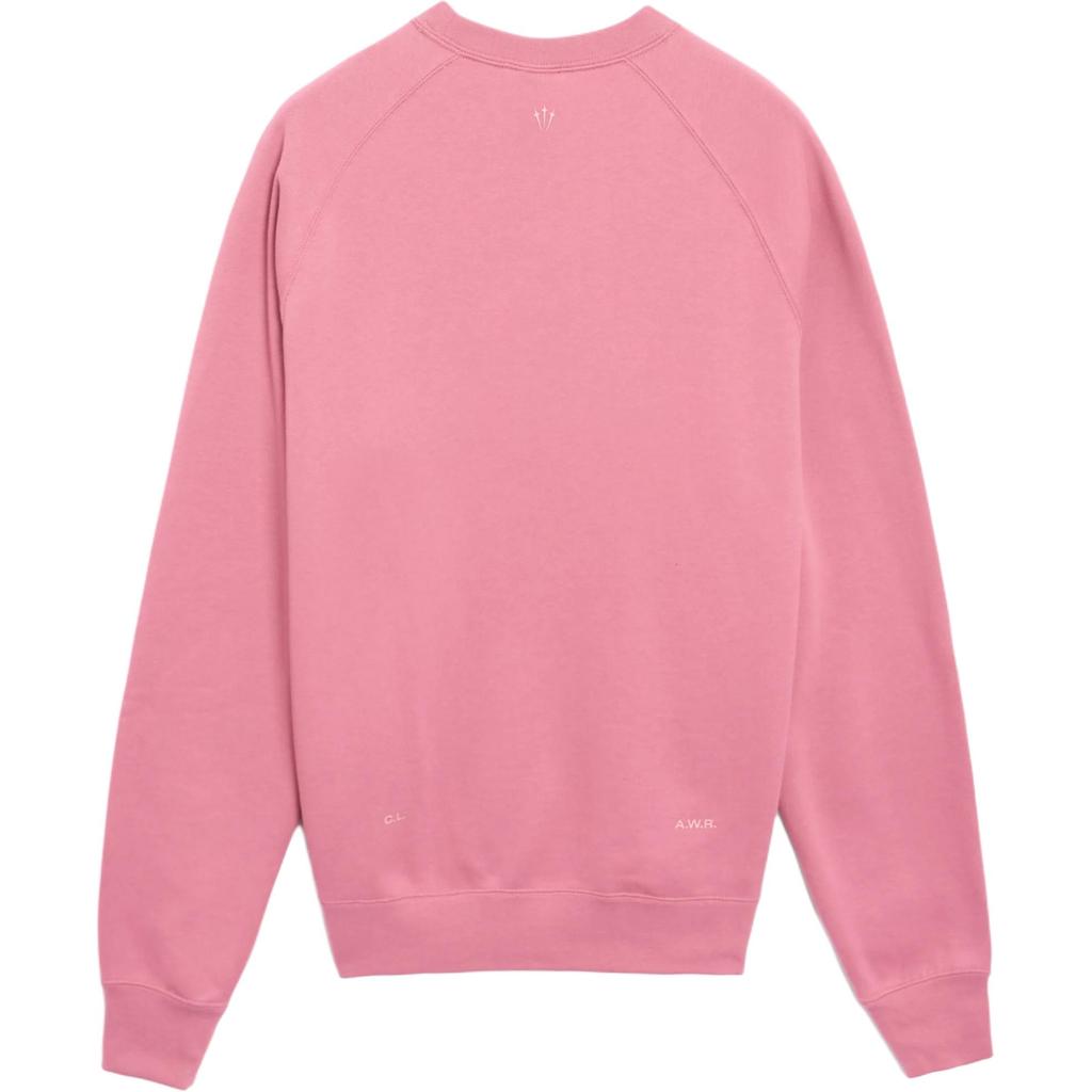 Nike Nocta Fleece CS Crew Men's Desert Berry Elemental Pink FN8160-667