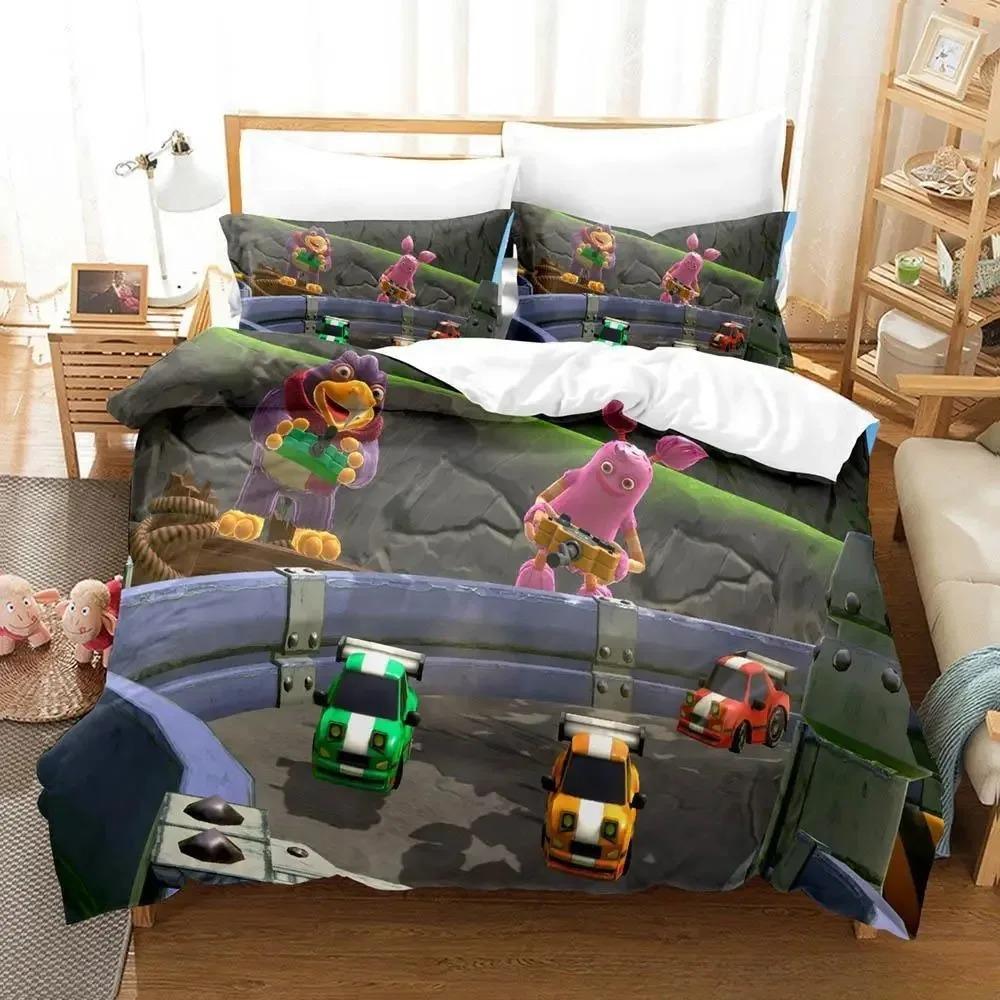 My Singing Monsters Bedding Set Single Twin Full Queen King Size Duvet Cover for Boys Bedroom Home Textiles
