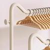 Light Luxury Clothes Rack Storage Basket Coat Rack New Floor-to-ceiling Hanger  Bedroom Use
