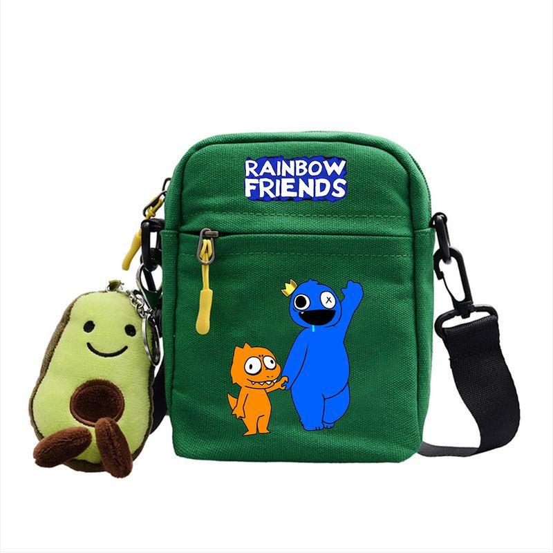 Cute Roblox Rainbow Friends Shoulder Bag For Kids Lightweight And Durable