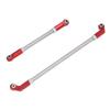 RC Linkage Links Rod Set 104mm Steering Pullrod Servo Rod 7mm Ball Head Set for 1 10 VP F10 Phoenix Axle Bridge Red