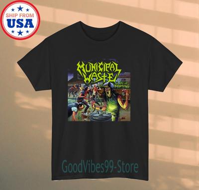 Municifal Waste The Art Of Partying Men's Black Size S-5XL