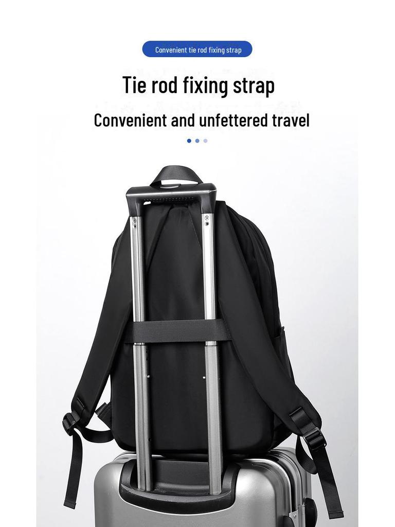 Plecak modowy z wyższej półki: Modny, o dużej pojemności, wodoodporny, unisex torba podróżna i na komputer.