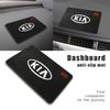 For Morning Picanto Rio Sorento XCeed Soul Cerato Venga Cadenza K9 Car Anti-Slip Mat Dashboard Sticky Pad Non-Sip Mat Holder