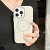 Simple and Practical iPhone 16 Pro Max Apple 17 Phone Case 15/14 Magnetic IMD Glitter Fine Circle Soft Case