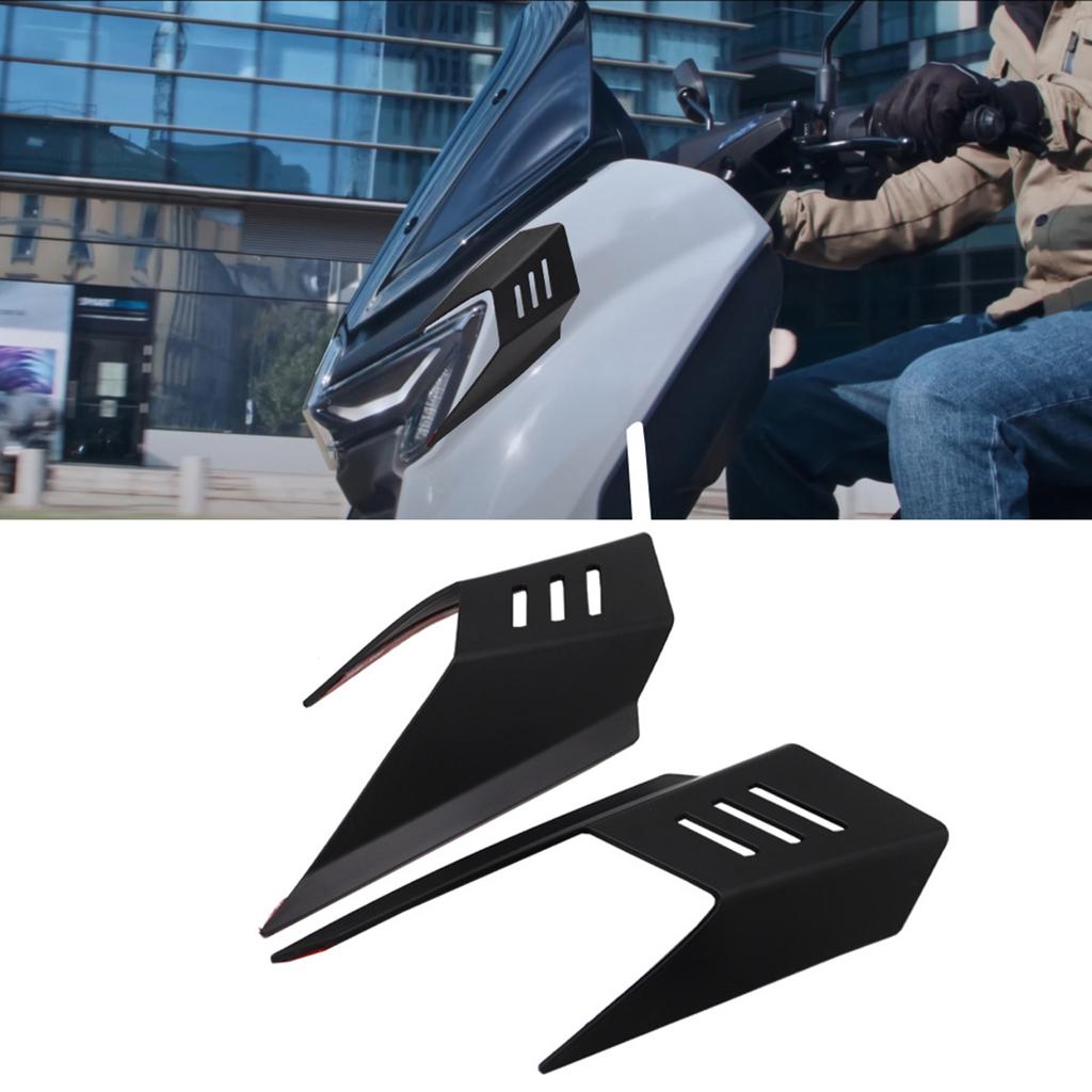 Motorcycle Front Fairing Winglets Aerodynamic Wing Cover Trim Spoiler Winglets Body Work Fairing for 2024 Model