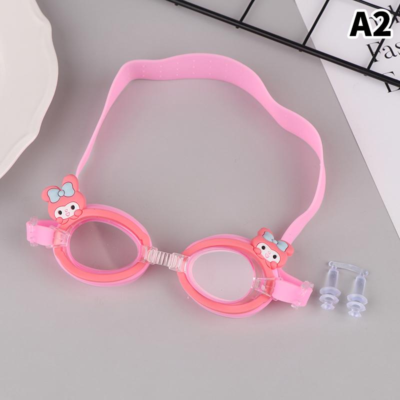 Kinder Schwimmbrille Cartoon Wasserdicht Anti-Beschlag HD Schwimmtrainingsbrille Jungen und Mädchen Tauchen Schwimmbrille Geschenk