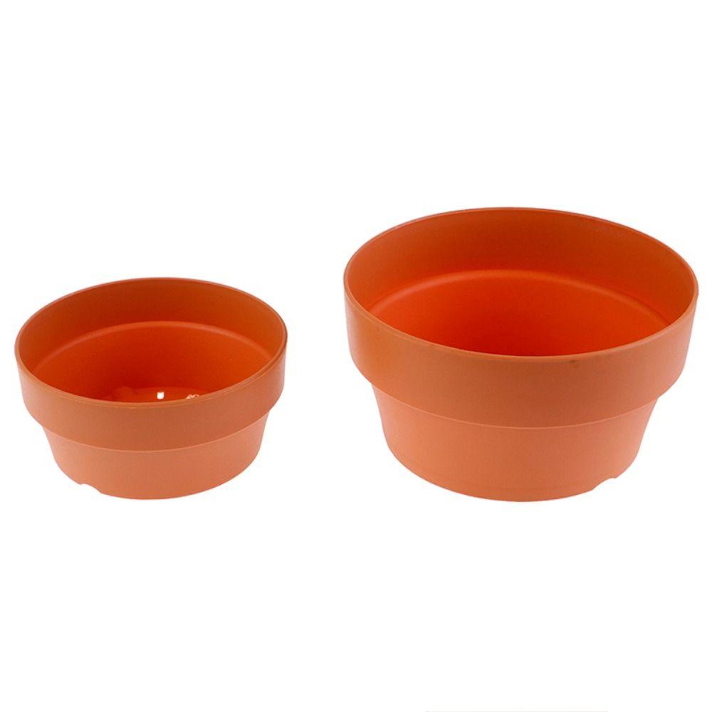Ghiveci din plastic cu imitație de teracotă, îngroșat, pentru plante și flori, imitație ceramică, pentru grădină