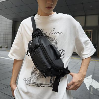 Hip Hop Freizeit Sport Brusttasche Herren Damen Große Kapazität Techwear Stil Wasserdichte Bauchtasche Multifunktionale Umhänge-Handtasche