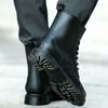 Fashion Men's Martin Rain Boots Men's Matte Non-slip Rain Boots Rubber Shoes