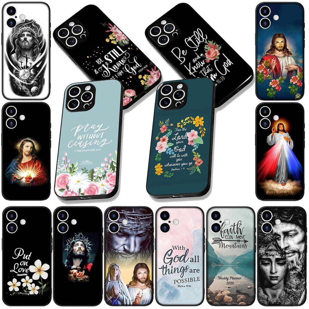 Cover for Samsung Galaxy A05 A06 A14 A50 A51 A52 A12 A13 A17 A70 A07 A25 A26 A56 A23 M53 Case Jesus Bible Verse Christian God