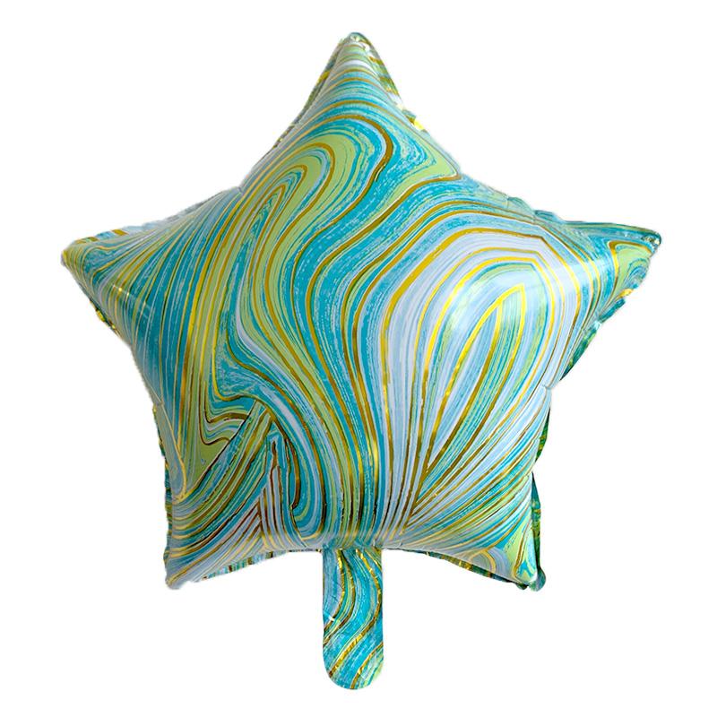 10pcs 18inch Gold Silver Foil Helium Star Balloon Wedding Decoration Baby Shower Kids Birthday Party Pure Air Globos Supplies