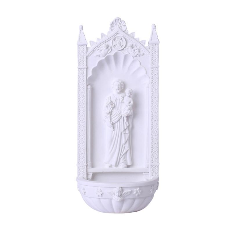 Sacred Heart Holy Water Pendant Multipurpose Household Accessory for Indoor Outdoor Garden Yard Decoration Gift 1