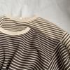 Korean Style Kids' Unisex Striped Trim Hoodie - Loose Fit Long Sleeve Pullover