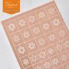 Tomoni Snowflake French Manicure Hollow Nail and Phone Case Stickers