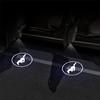 AACC1 1PCS Car Door Projector HD Wireless Welcome Light For Ford F250 ST Racing Focus 2 Mustang Mondeo Fusion Escort Badge Accessories