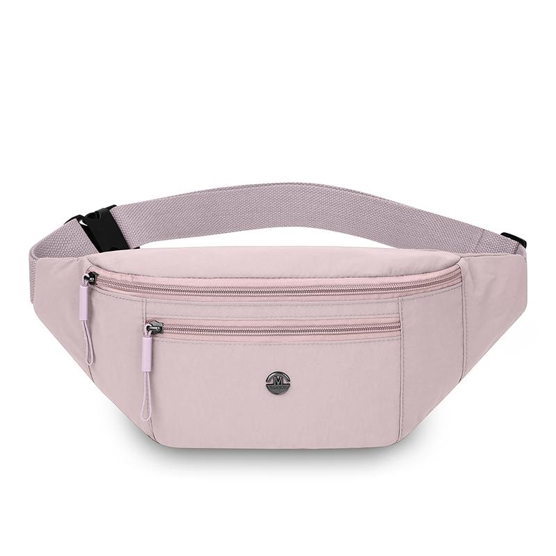 Nylon Waterproof Waist Pack Shoulder Chest Bag for Women Adjustable Strap Travel Purse Luxury Summer Girls Bag