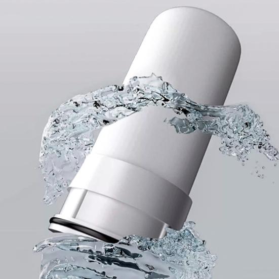 Faucet Mount Water Filter Kitchen Sink Filter Water Faucet Activated Carbon Water Faucet Filter for Reducing Chlorine Limescale Heavy Metals