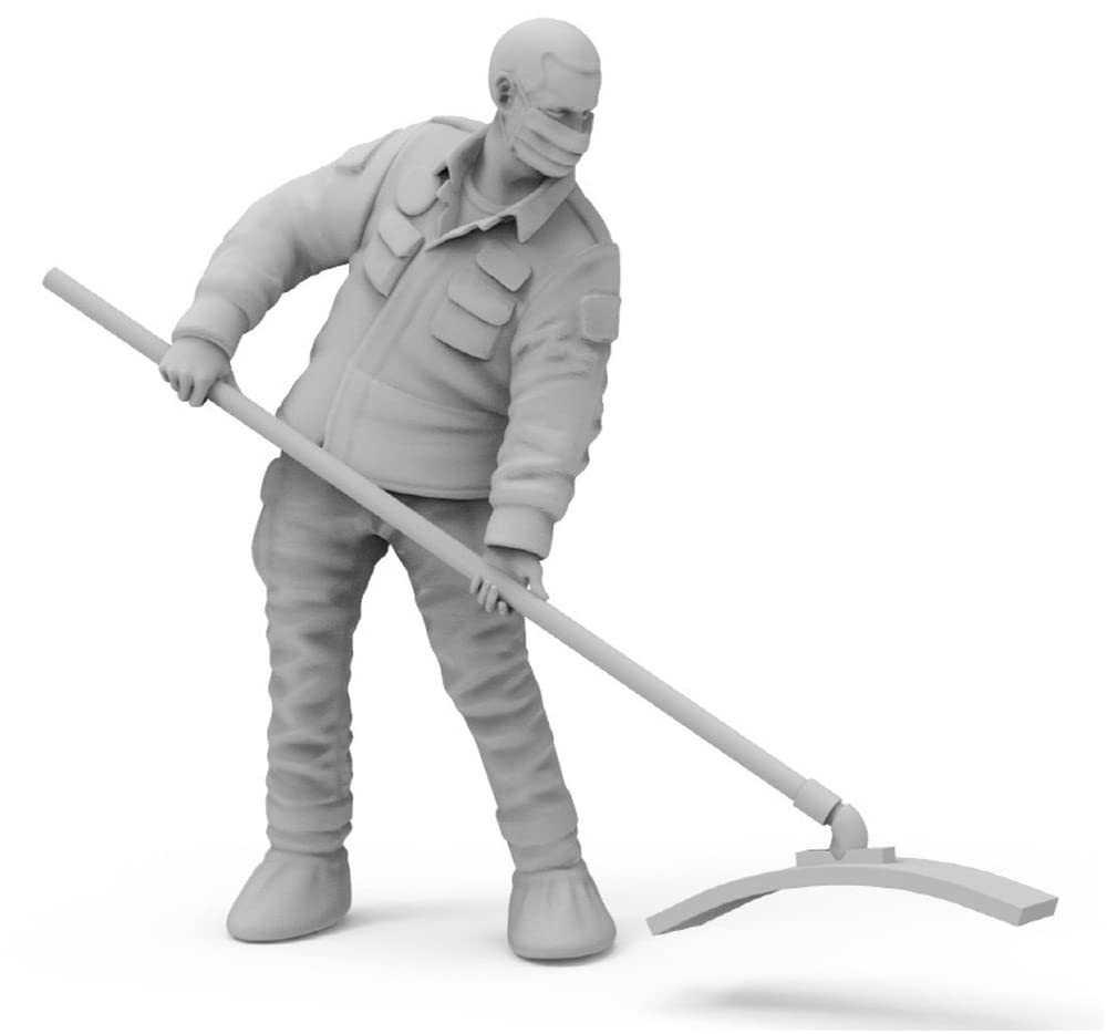 Trifactory Military Miniature Figure Series Current Use US Air Force Cleaning Crew Set 1 Resin Kit 1/32 F-35 MF-38A