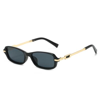 Sexy Small Rectangle Sunglasses for Women Vintage Brand Designer Black Tea Sun Glasses Men Shades Eyewear UV400