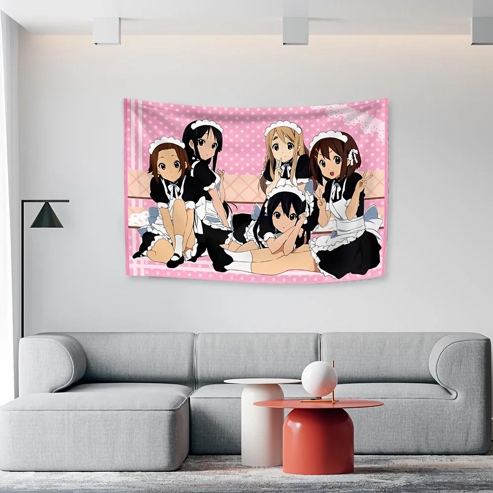 KON Kostým služebné Anime Nástěnná dekorace Čerstvý design Ideální pro dekoraci u postele na koleji Dekorace pokoje s anime tématikou