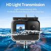 45M Waterproof Housing Case for GoPro Hero 12/11/10/9 Black Protective Underwater Dive Housing Shell with Bracket Accessories